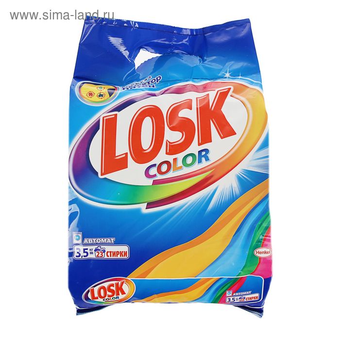 Порошок стиральный Losk автомат Колор, 3,5 кг - Фото 1