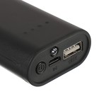 Внешний аккумулятор Qumo PowerAid, USB, 5200 мАч, 1 A, литий-ионный, черный - Фото 3