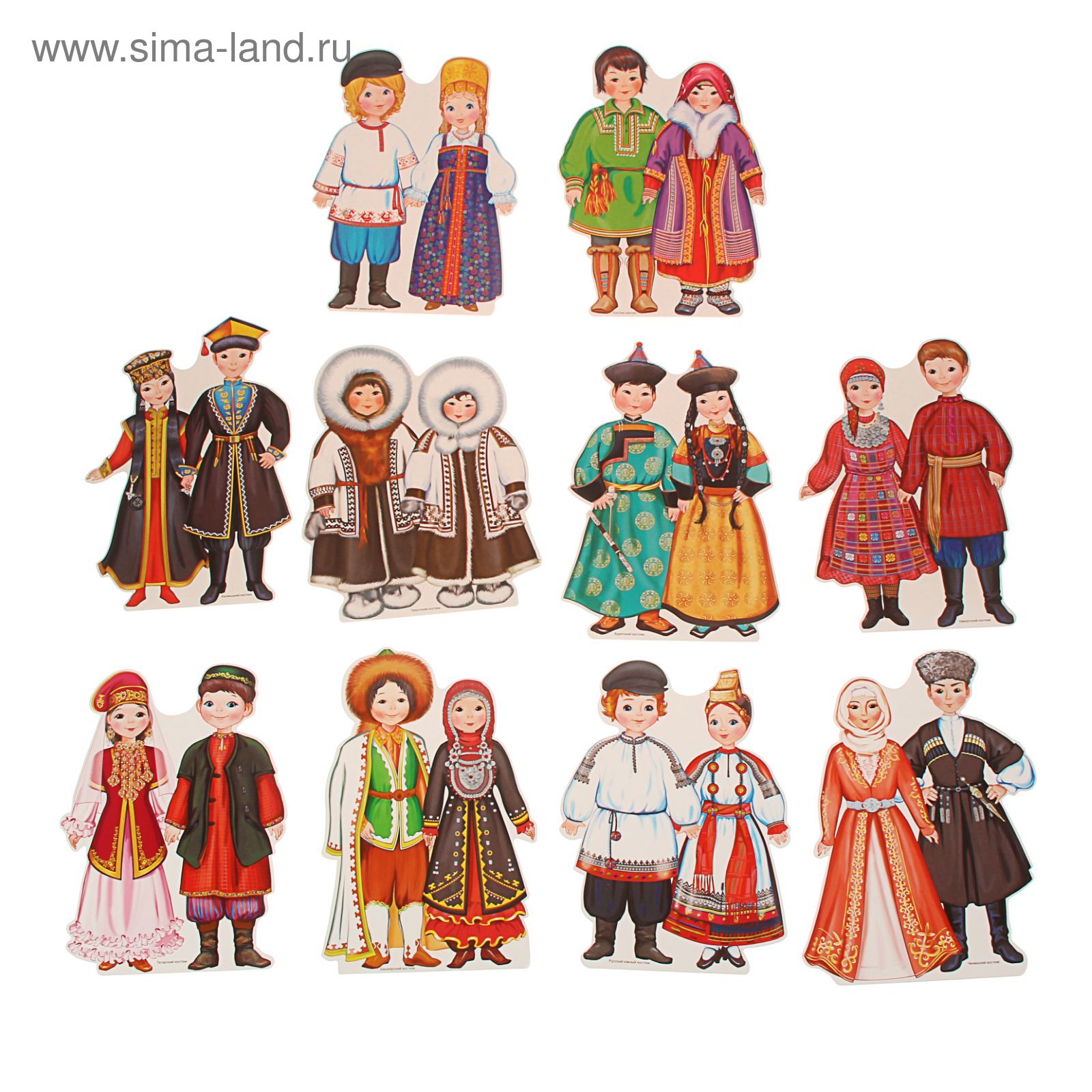 Картинки национальные костюмы народов России