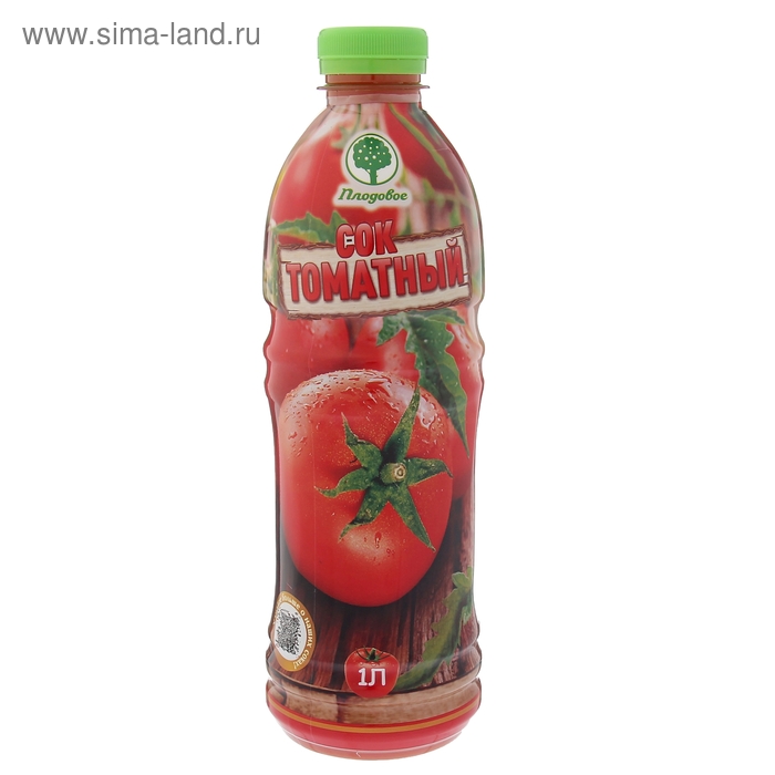 Сок томатный ПЭТ 1л - Фото 1