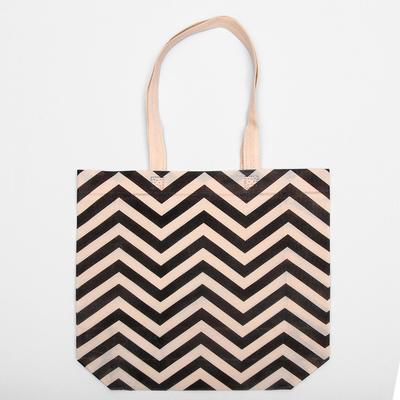 Пакет с петлевой ручкой «Эко», 30×42×5 см, бежевый