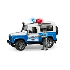Внедорожник Land Rover Defender Station Wagon «Полиция» с фигуркой - Фото 1