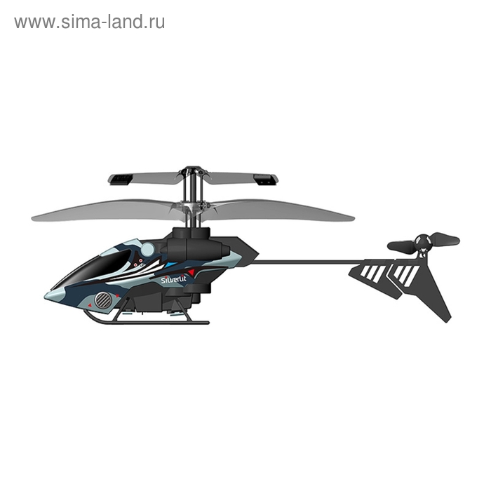 Радиоуправляемый вертолёт, двухканальный - Фото 1