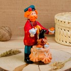 Ковровская глиняная игрушка "Купец с баранками" микс - Фото 3