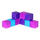 Набор цветных кубиков, 9 штук 6 × 6 см - Фото 2