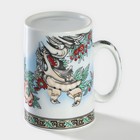 Кружка с ситом «Птицы в пионах», 300 мл, керамика, белая - Фото 6