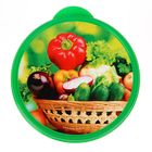 Ланч - бокс круглый «Овощи и зелень», 500 мл - Фото 3