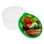 Ланч - бокс круглый «Овощи и зелень», 500 мл - Фото 2