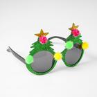 Карнавальные очки «Ёлочка», цвета МИКС - фото 108303970