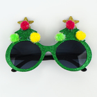 Карнавальные очки «Ёлочка», цвета МИКС - Фото 2