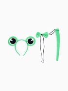 Карнавальный набор «Лягушка» 3 предмета: ободок, бабочка, хвост 1379737