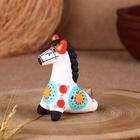 Дымковская игрушка «Свистулька Лошадка» 8×9×4 см, микс - Фото 3