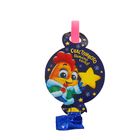 Язычок кругляш d=7 см «Счастливого Нового года» (набор 6 шт.) - Фото 2