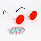 Очки карнавальные «Круглые», МИКС - Фото 4