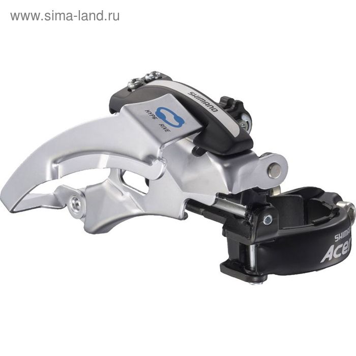 Переключатель передний Shimano Acera, M360, универсальная тяга, универсальный хомут - Фото 1