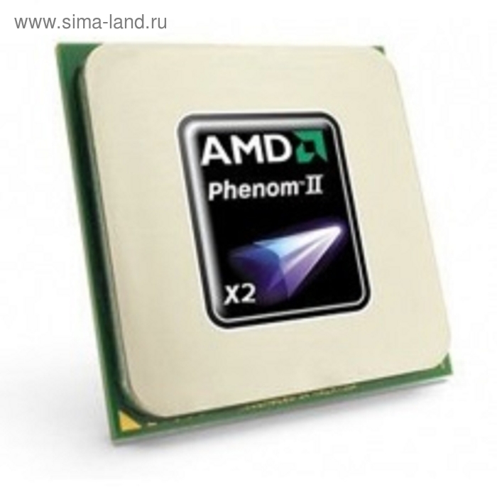 Процессор AMD Phenom II X2 560 AM3 (HDZ560WFK2DGM) (3.3GHz/2000MHz) OEM - Фото 1