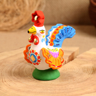 Дымковская игрушка «Фигурка: Петух», 11 см, МИКС - Фото 6