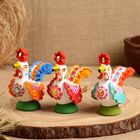 Дымковская игрушка «Фигурка: Петух», 11 см, МИКС - Фото 8