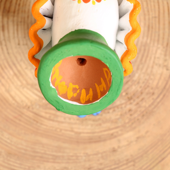 Дымковская игрушка "Петух", 11 см, микс - фото 1905368000
