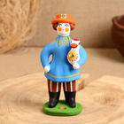 Дымковская игрушка «Мужик с подарком», микс - Фото 3