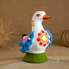 Дымковская игрушка «Утка» 10 см, микс - Фото 1