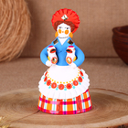 Дымковская игрушка "Крестьянка с утками", 16 см, микс - Фото 5