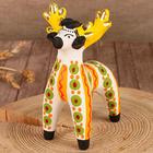 Дымковская игрушка «Олень» 10 см, микс - Фото 9