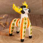 Дымковская игрушка «Олень» 10 см, микс - Фото 10