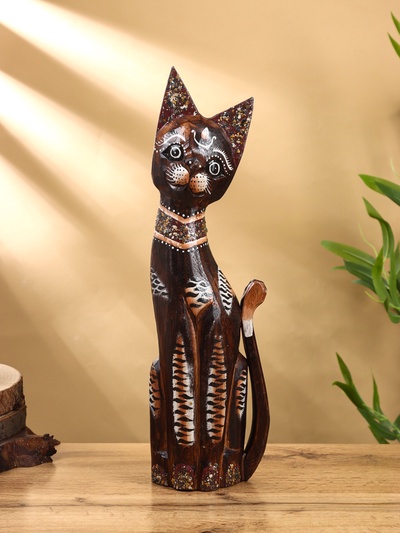 Сувенир «Кошка», 40 см, дерево