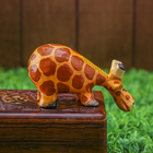 Сувенир «Жираф Стёпа подглядывает», 11×8×4.5 см, дерево - фото 57912250