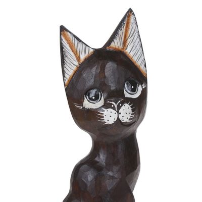 Сувенир «Кошка», 40 см, дерево
