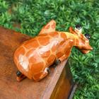 Фигура «Жираф Стёпа подглядывает», 14×14×5 см, дерево - Фото 5