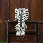 Сувенир «Зебра Тася подглядывает», 19×11×5 см, дерево - Фото 2