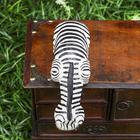 Сувенир «Зебра Тася подглядывает», 19×11×5 см, дерево - Фото 3