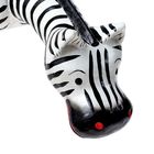 Сувенир «Подглядывающая зебра», 24×17×7 см, дерево - Фото 4