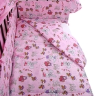Комплект в кроватку "Зайчики" (4 предмета), цвет розовый (арт. 1515) - Фото 2