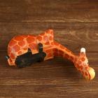 Фигура интерьерная «Жираф Стёпа подглядывает», 20×19×7 см, дерево - Фото 5