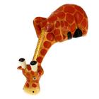 Фигура интерьерная «Жираф Стёпа подглядывает», 20×19×7 см, дерево - Фото 3