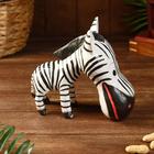 Сувенир «Зебра-головастик», 22×19×10 см, дерево - Фото 3