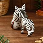 Сувенир «Зебра-головастик», 22×19×10 см, дерево - Фото 4