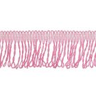 Тесьма декоративная "Бахромушка", ширина 5см, длина 5±1м, цвет розовый - Фото 1