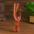 Подставка для колец «Рука роспись», 20 см, дерево - Фото 3