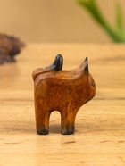 Сувенир «Причудливый кот», 5.5×4.5×2.5 см, дерево - фото 59742640