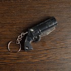 Нож складной, брелок "Револьвер" 9,5 см, микс, рукоять пластик - Фото 4