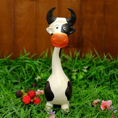 Сувенир «Корова Милка», 27×7×7 см, дерево