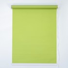 Штора рулонная, 60×180 см (с учётом креплений 3,5 см), цвет зелёный - Фото 2