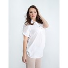 Блузка для беременных 2157, цвет белый, размер 46, рост 170 - Фото 2