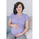 Блузка для беременных 2250, цвет сирень, размер 50, рост 170 - Фото 5