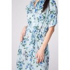 Платье-рубашка женское, цвет голубой, размер 44, рост 168 - Фото 4