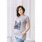 Блузка для беременных 2276, цвет бежевый, размер 44, рост 170 - Фото 1